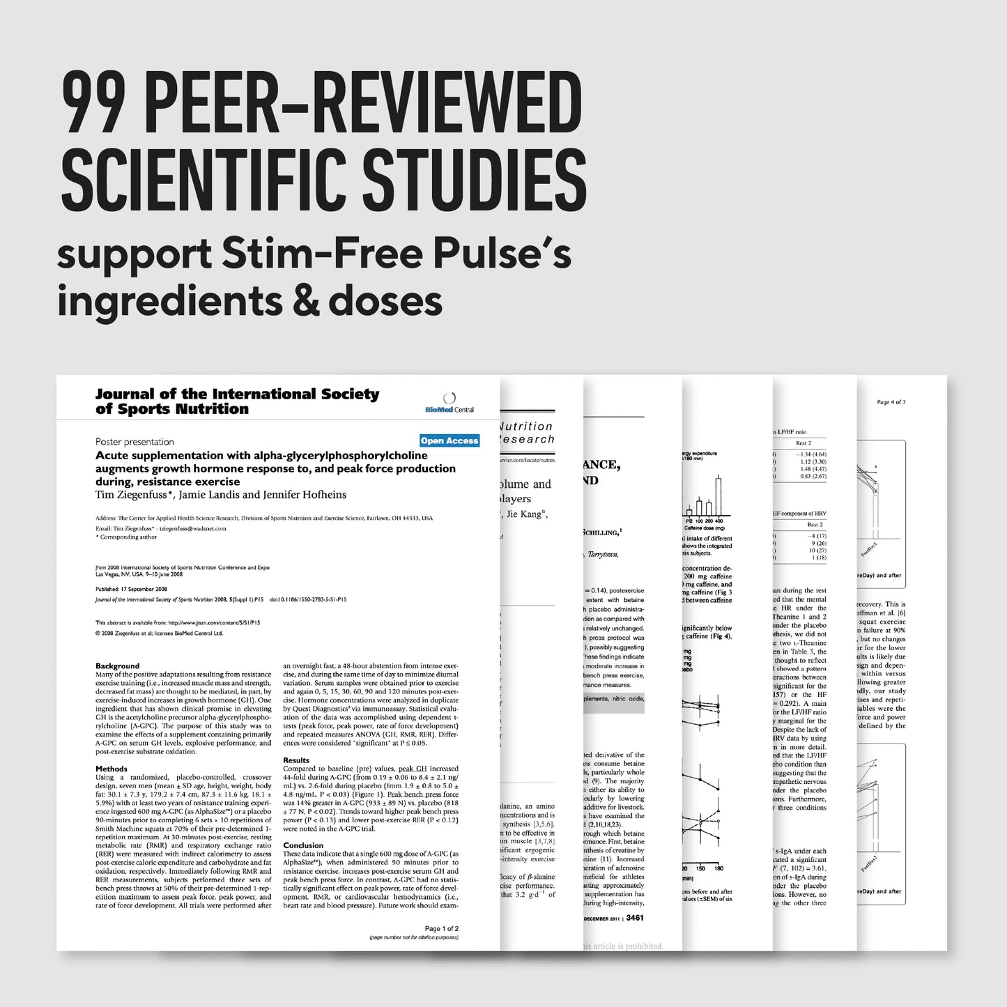 Pulse Natural Pre-Workout Supplement Caffeine-Free Naturally Sweetened and Flavored