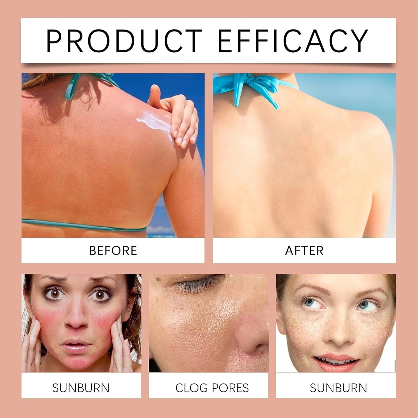Sunscreen for Face & Body SPF 30, Moisturizing Facial Sunscreen, Non-Greasy Formula