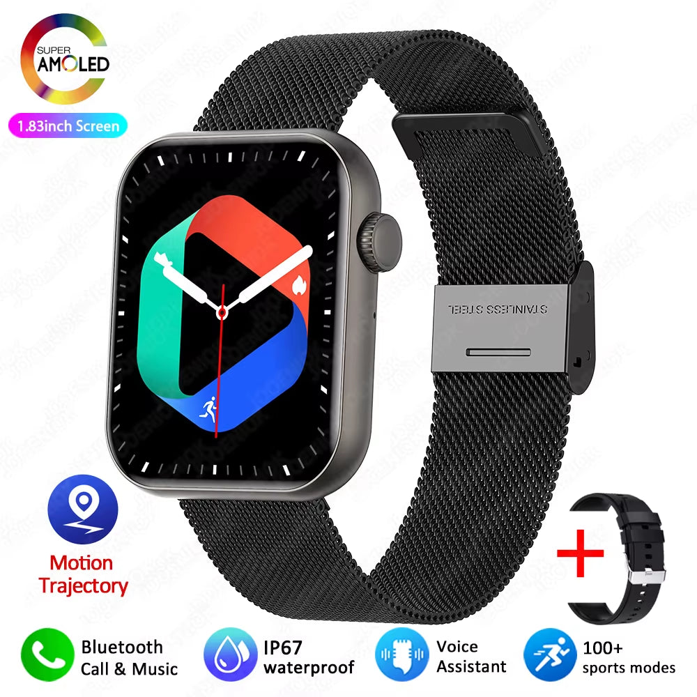 2025 New Bluetooth Call Smart Watch Men Sports Health Band Heart Rate Health Monitoring Waterproof Women Smartwatch