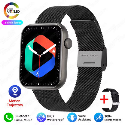 2025 New Bluetooth Call Smart Watch Men Sports Health Band Heart Rate Health Monitoring Waterproof Women Smartwatch