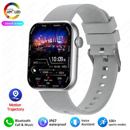 2025 New Bluetooth Call Smart Watch Men Sports Health Band Heart Rate Health Monitoring Waterproof Women Smartwatch