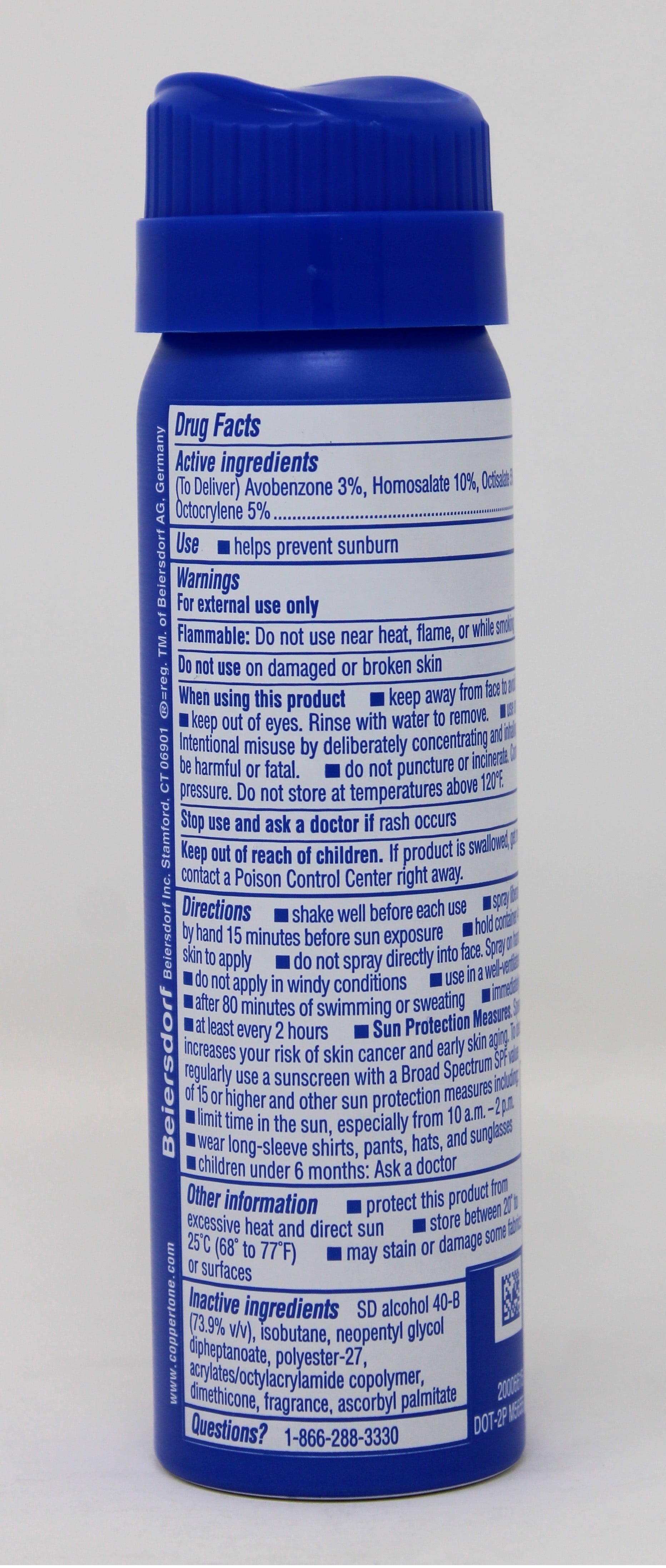 Sport SPF 50 CS Travel Spray, 1.6 Ounce (Pack of 5)