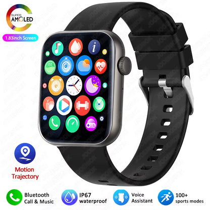 2025 New Bluetooth Call Smart Watch Men Sports Health Band Heart Rate Health Monitoring Waterproof Women Smartwatch