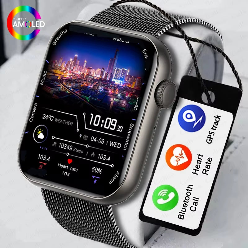 2025 New Bluetooth Call Smart Watch Men Sports Health Band Heart Rate Health Monitoring Waterproof Women Smartwatch